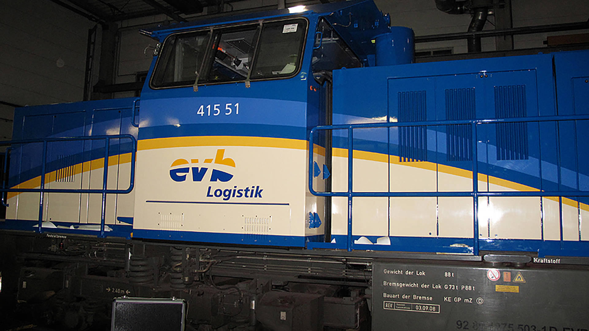 Fahrzeuge  EvbRangierlok